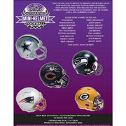 2020 Leaf Autographed Mini-Helmet Football Hobby Box (Reed Buy)
