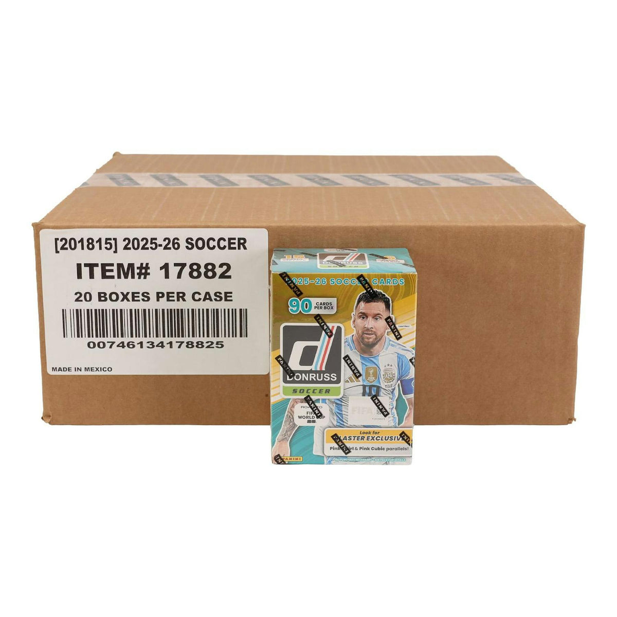 2025/26 Panini Donruss Road to FIFA World Cup Soccer Blaster Hobby 20-Box Case