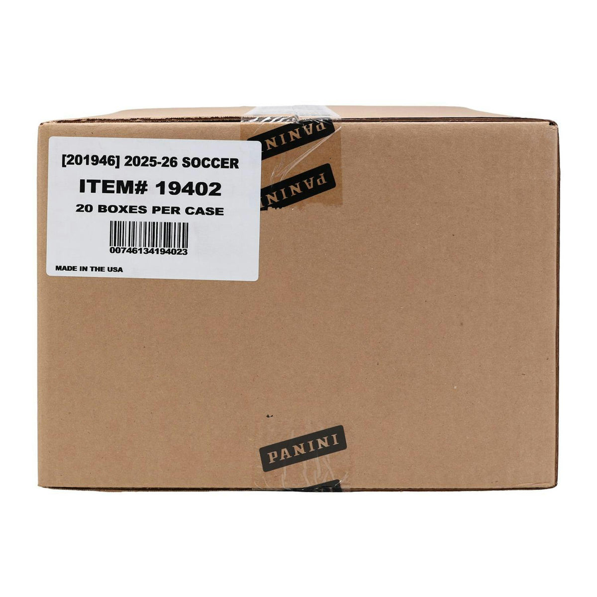 2025/26 Panini Select Road to FIFA World Cup Soccer Mega Hobby 20-Box Case