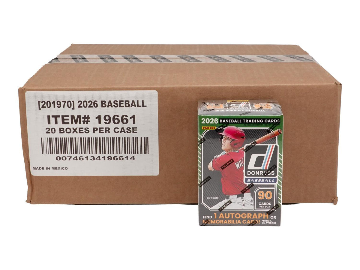 2026 Panini Donruss Baseball Blaster Hobby 20-Box Case