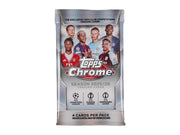 2025/26 Topps Chrome UEFA Club Competitions Soccer Blaster Pack