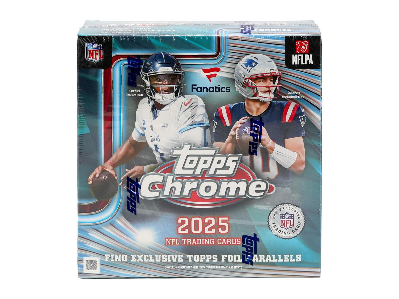 2025 Topps Chrome Football Fanatics Mega Box