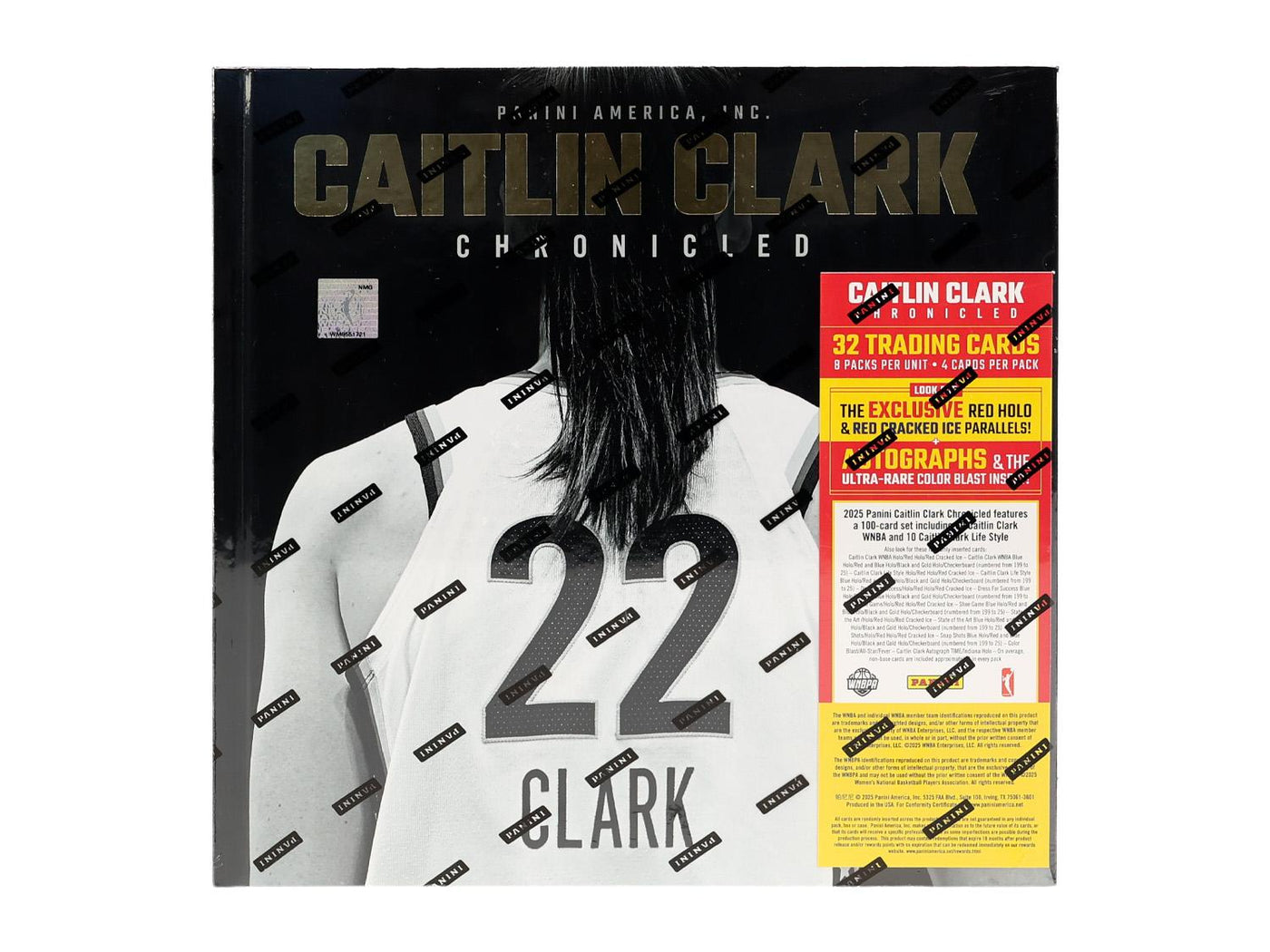 2025 Panini Caitlin Clark Chronicled Keepsake (Red Parallels!)