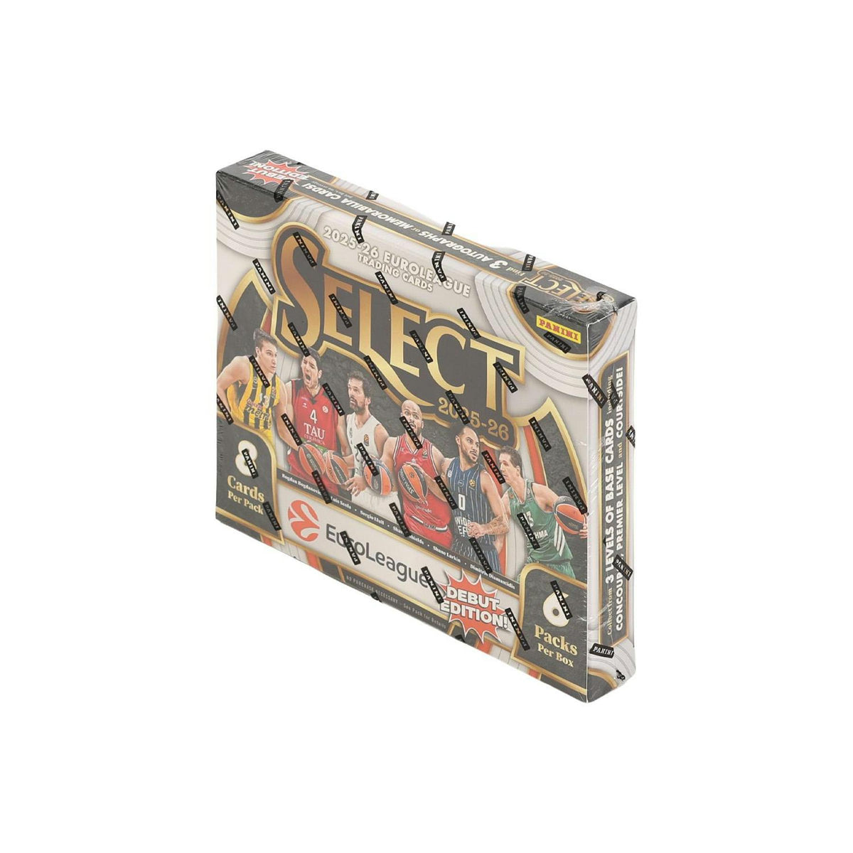2025/26 Panini Select EuroLeague Basketball Hobby 12-Box Case