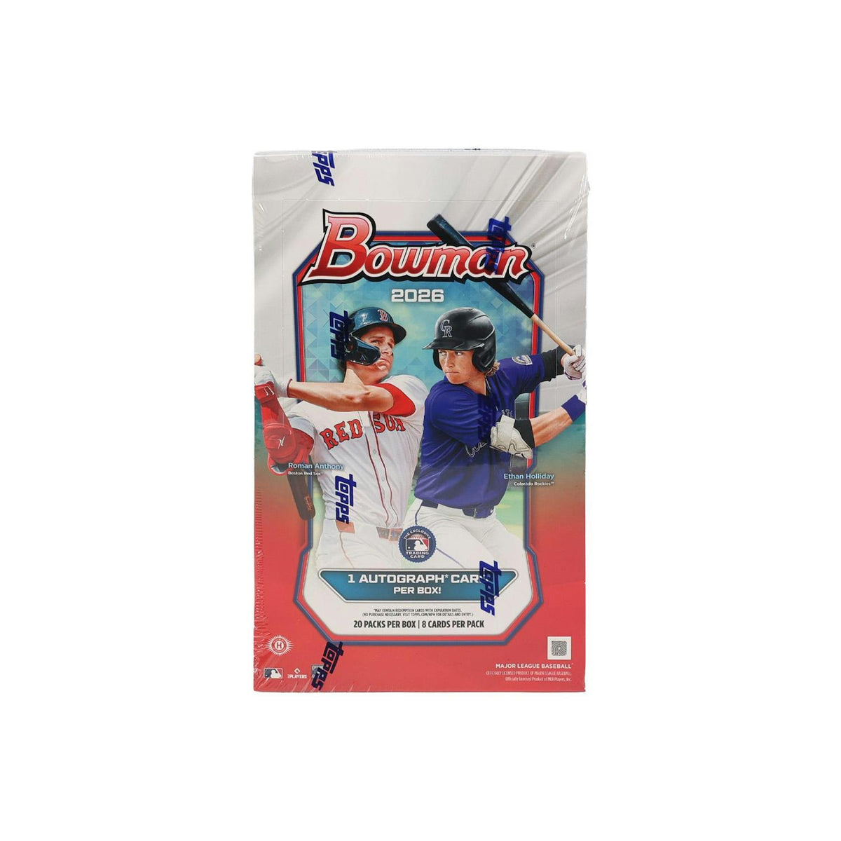 2026 Bowman Baseball Hobby 12-Box Case