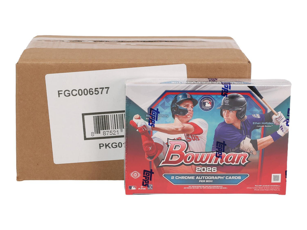 2026 Bowman Baseball Delight 6-Box Case