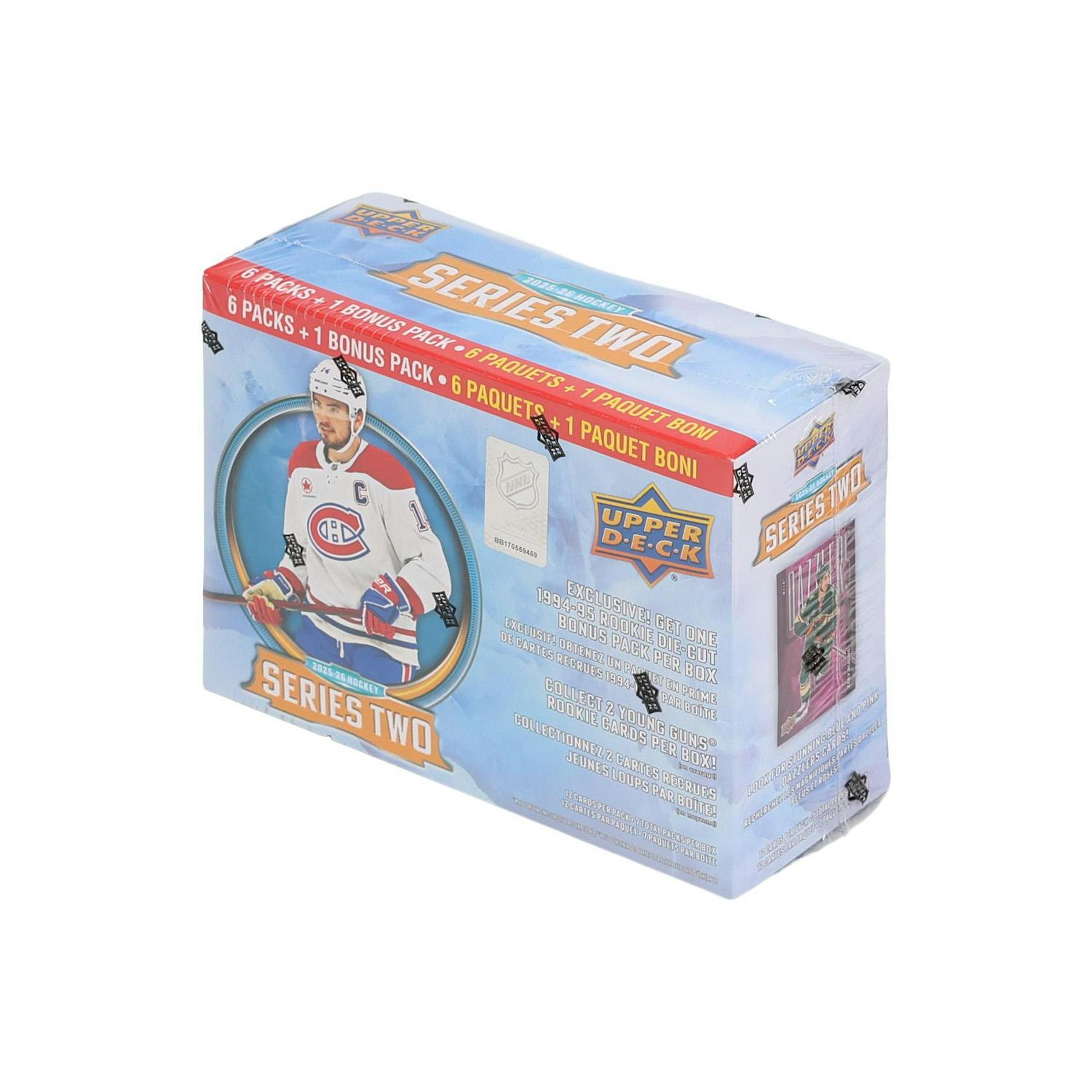 2025/26 Upper Deck Series 2 Hockey Mega Box (1994/95 Rookie Die Cut Bonus Pack!)