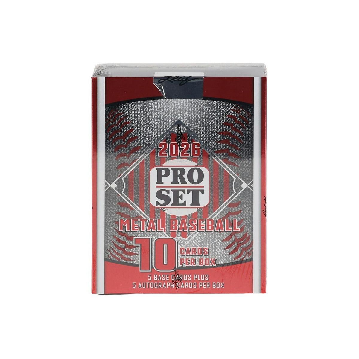 2026 Leaf Pro Set Metal Baseball Hobby 10-Box Case