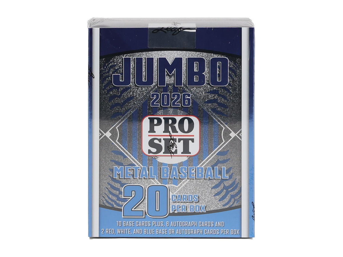 2026 Leaf Pro Set Metal Baseball Hobby Jumbo Box