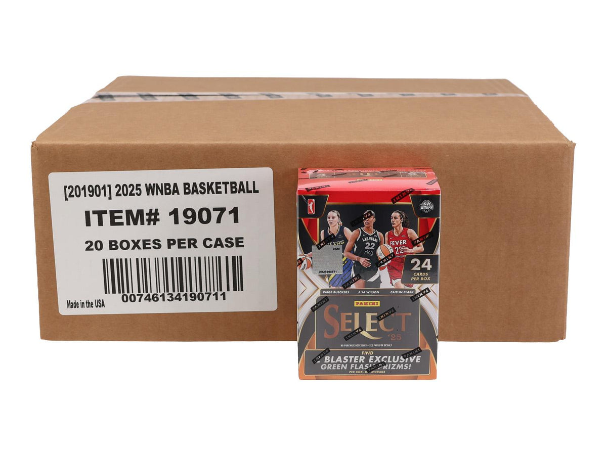 2025 Panini Select WNBA Basketball Blaster Hobby 20-Box Case