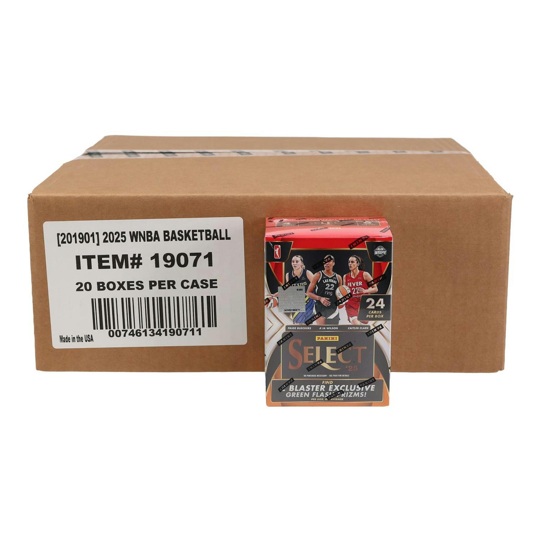 2025 Panini Select WNBA Basketball Blaster Hobby 20-Box Case