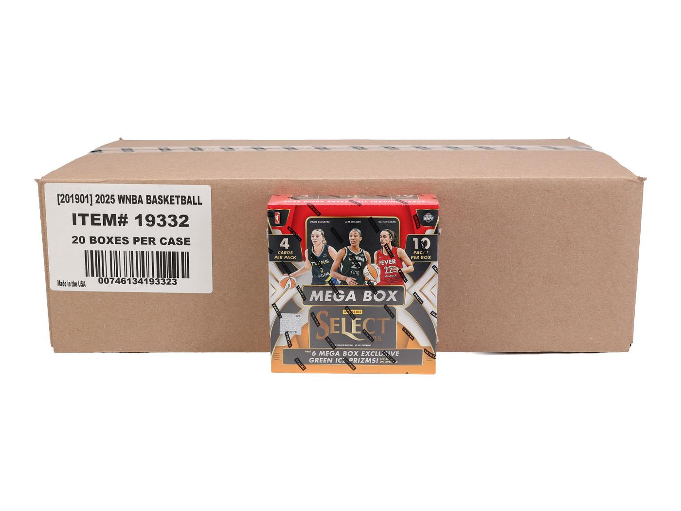 2025 Panini Select WNBA Basketball Mega Hobby 20-Box Case