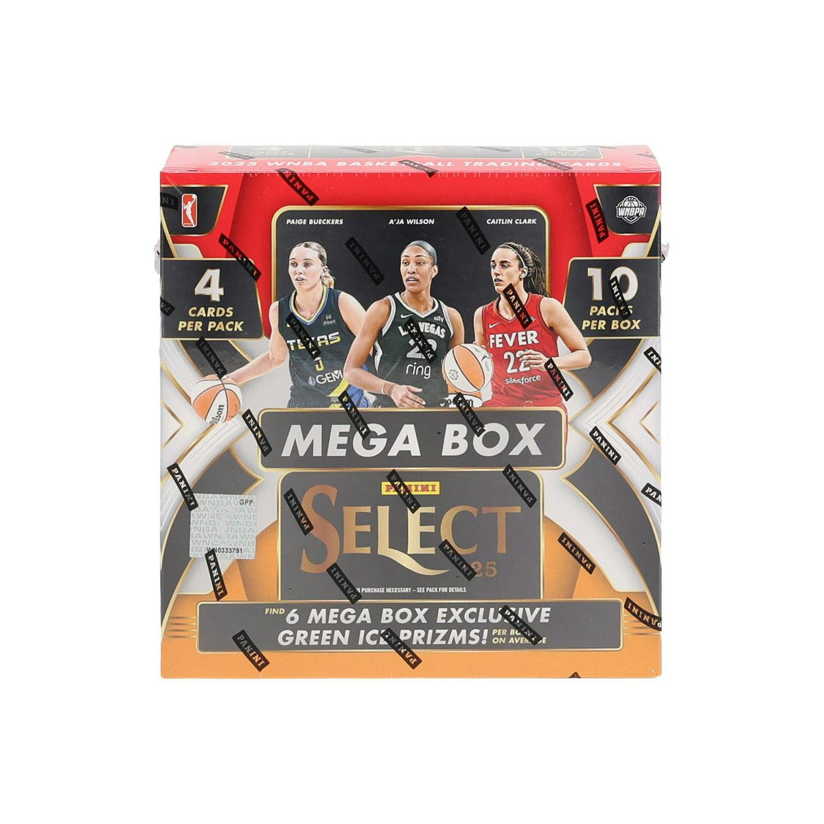 2025 Panini Select WNBA Basketball Mega Hobby 20-Box Case