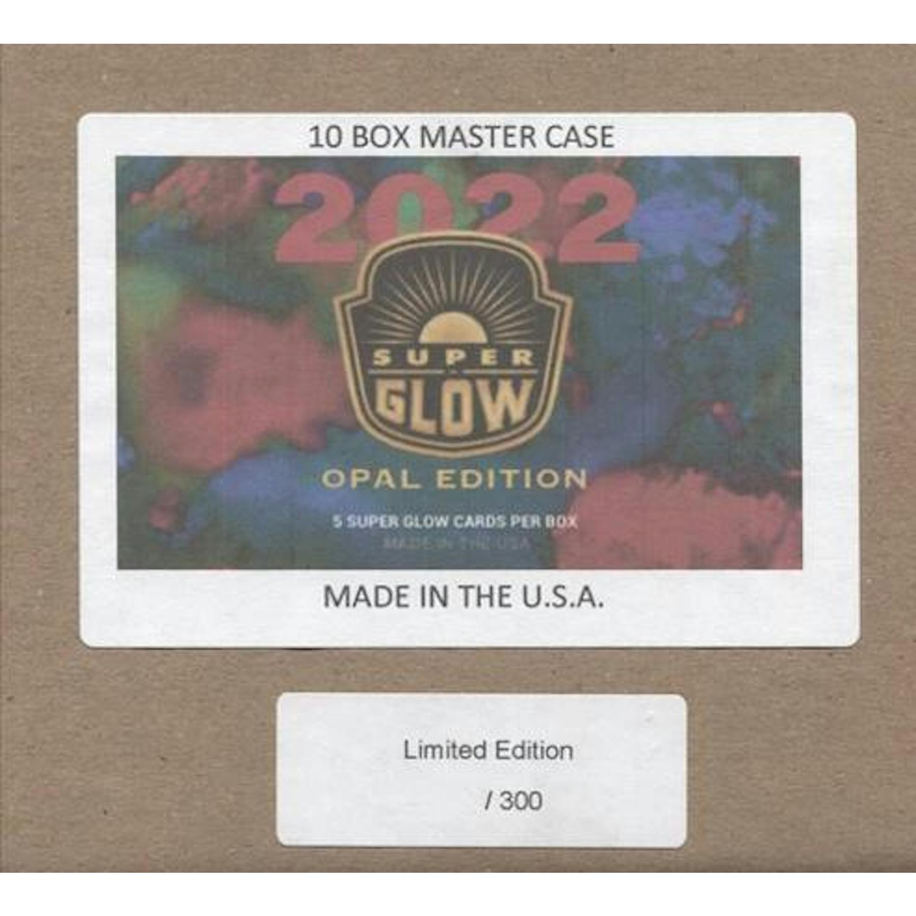 2022 Super Glow Opal edition Multi-Sport Hobby 10-Box Case (Reed Buy)