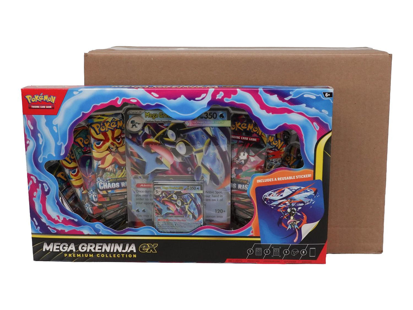 Pokemon Mega Greninja ex Premium Collection 6-Box Case