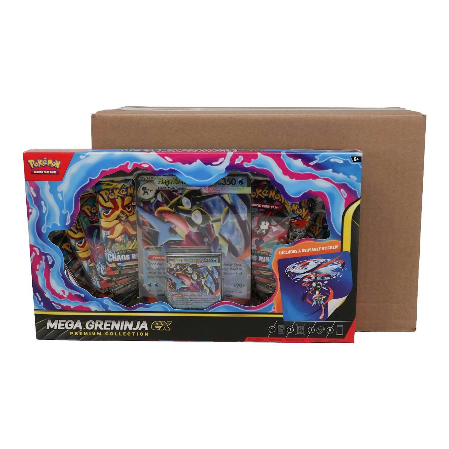 Pokemon Mega Greninja ex Premium Collection 6-Box Case