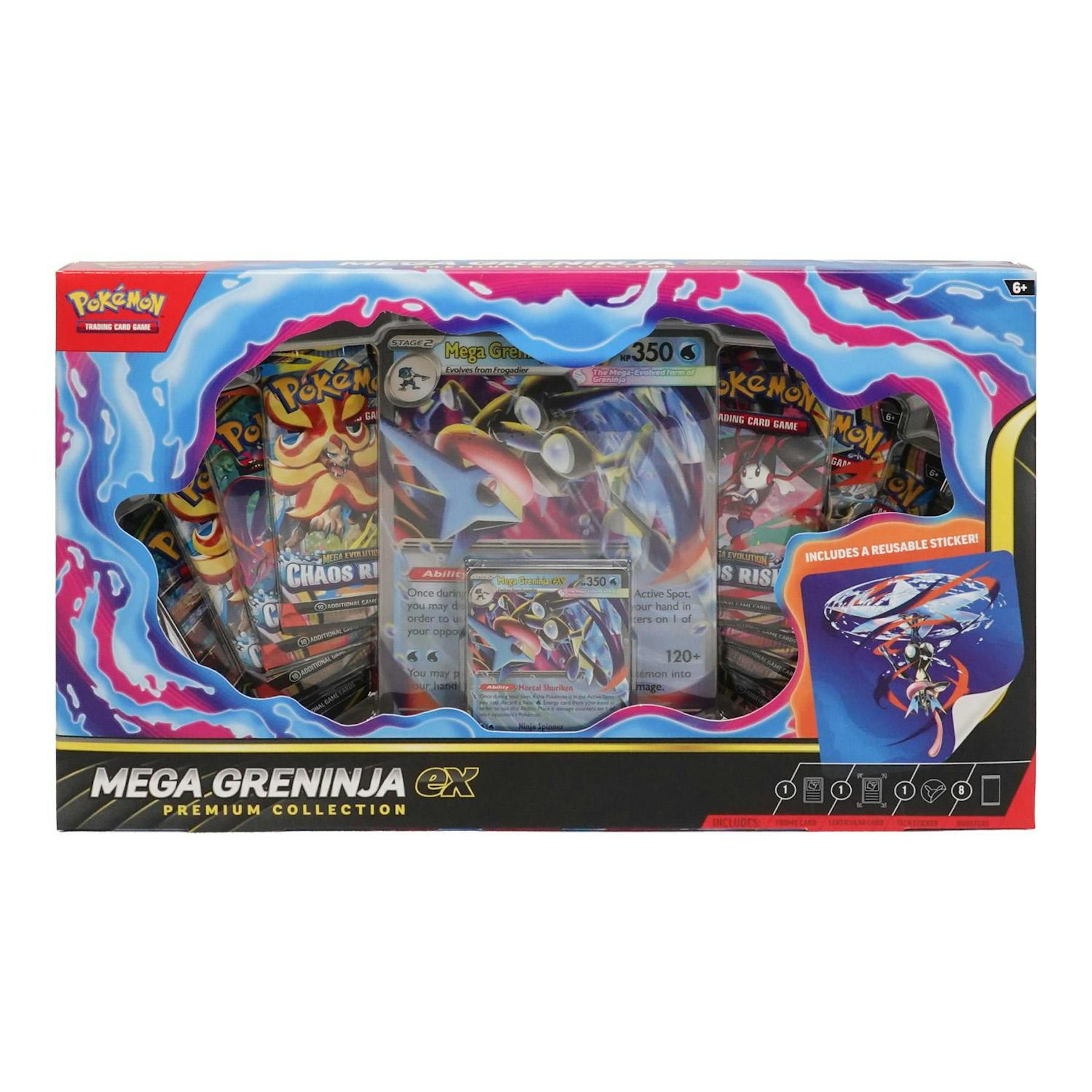Pokemon Mega Greninja ex Premium Collection 6-Box Case
