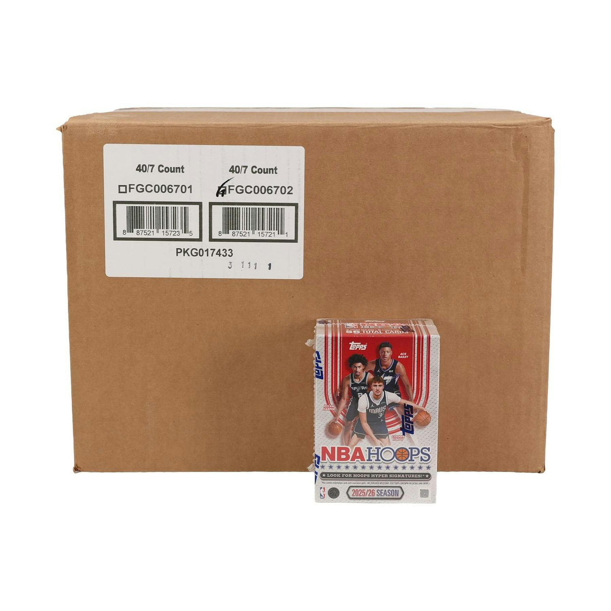 2025/26 Topps Hoops Basketball Blaster 40-Box Case