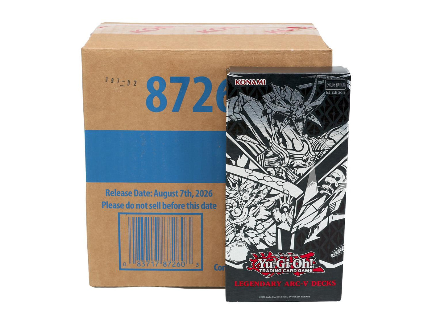 Yu-Gi-Oh Legendary Arc-V Deck 12-Box Case