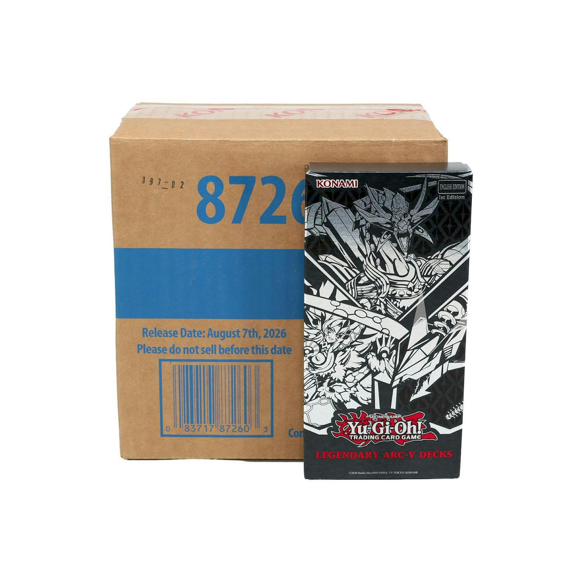 Yu-Gi-Oh Legendary Arc-V Deck 12-Box Case
