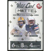 2022 Wild Card Matte Draft Picks Football Mega Box (Silver Box) (Reed Buy)