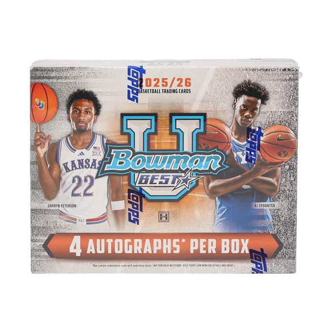2025/26 Bowman University Best Basketball Hobby Box