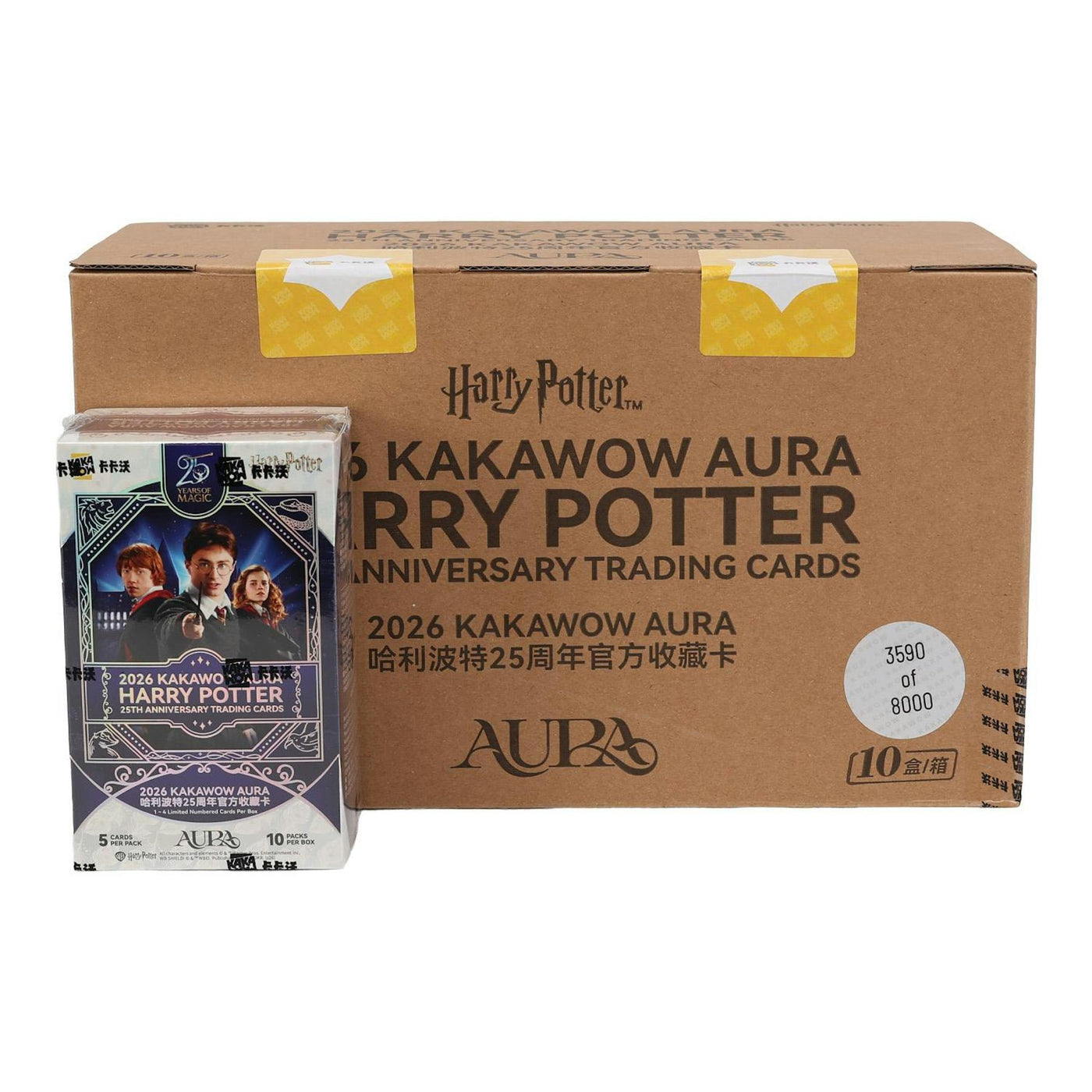 2026 Kakawow Harry Potter Aura Hobby 10-Box Case