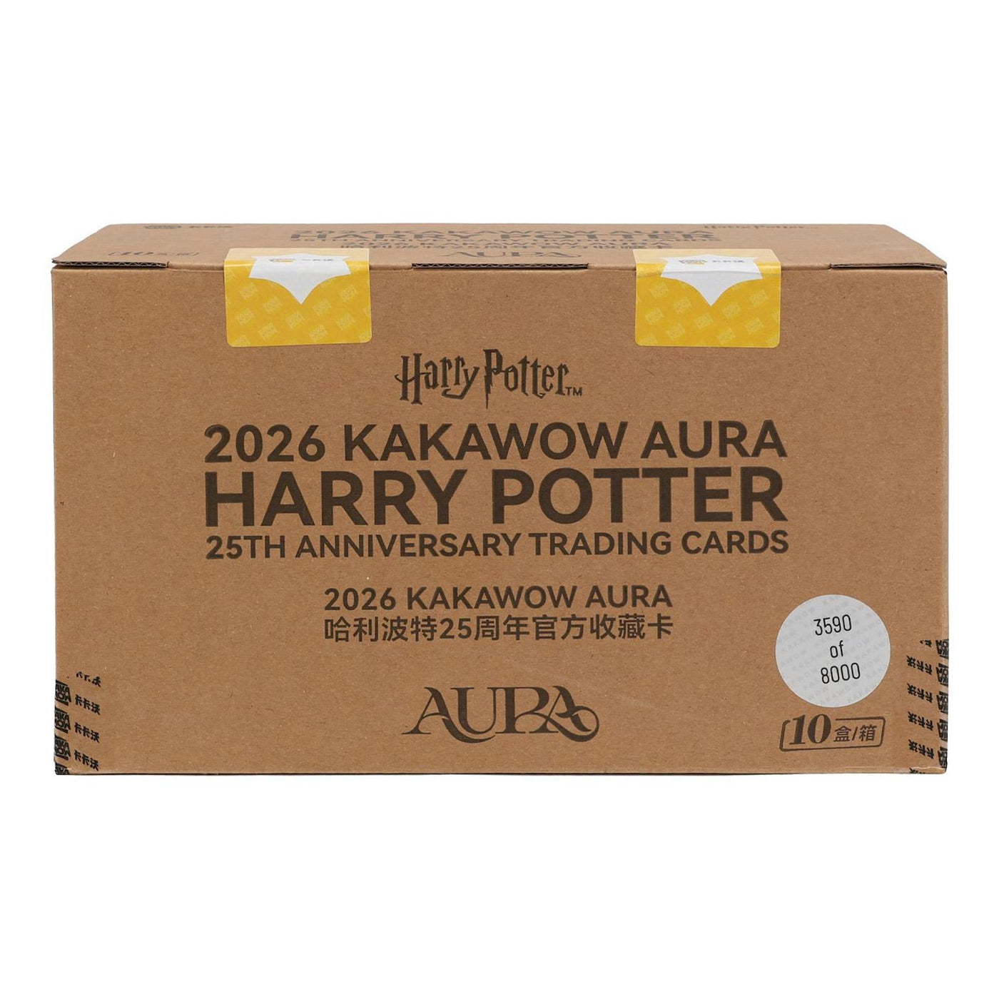 2026 Kakawow Harry Potter Aura Hobby 10-Box Case