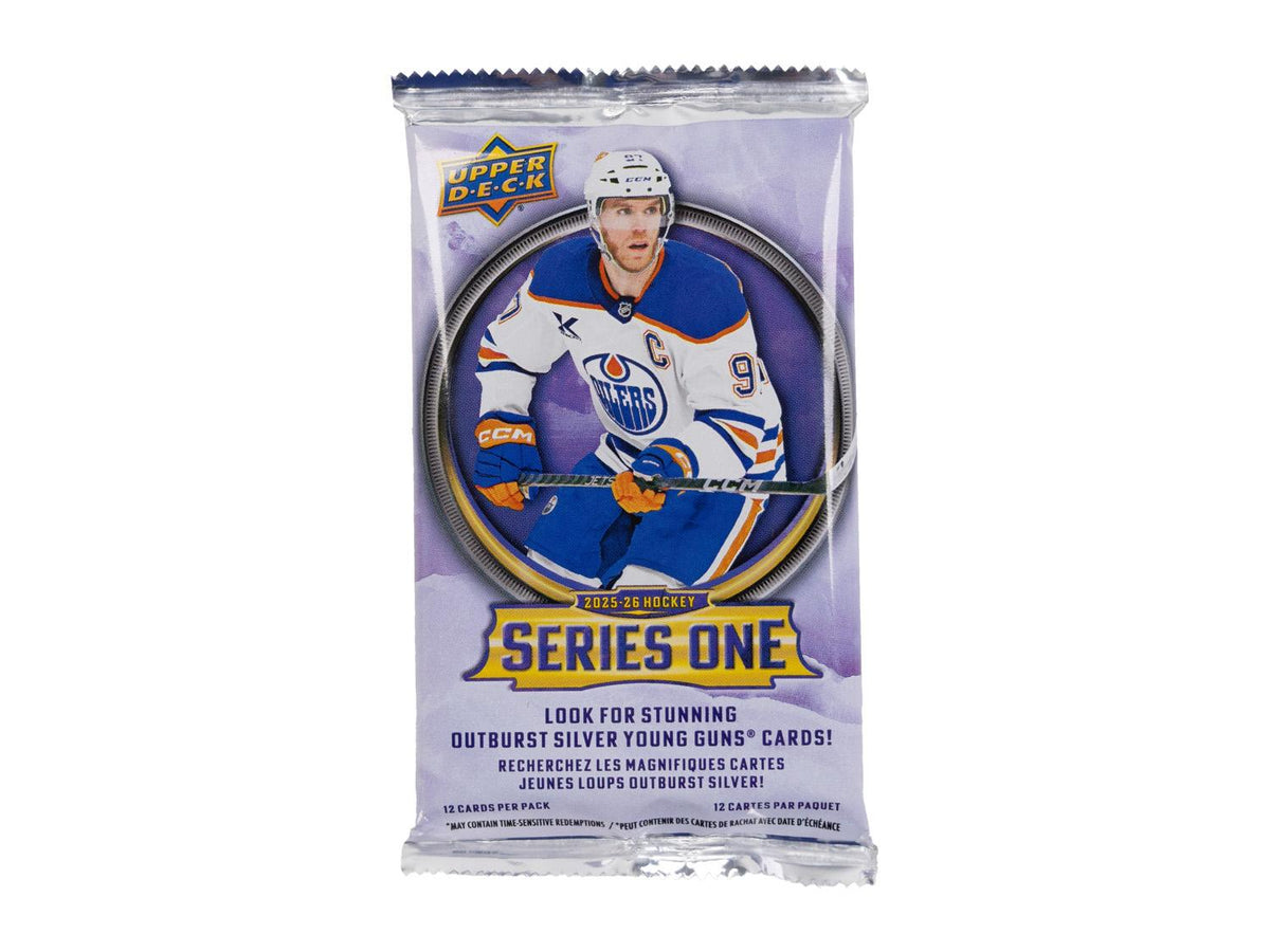 2025/26 Upper Deck Series 1 Hockey Mega Box Pack