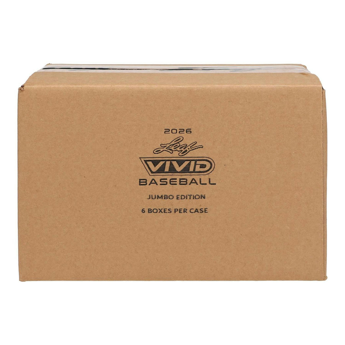 2026 Leaf Vivid Baseball Hobby Jumbo 6-Box Case