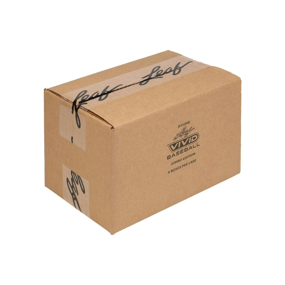 2026 Leaf Vivid Baseball Hobby Jumbo 6-Box Case