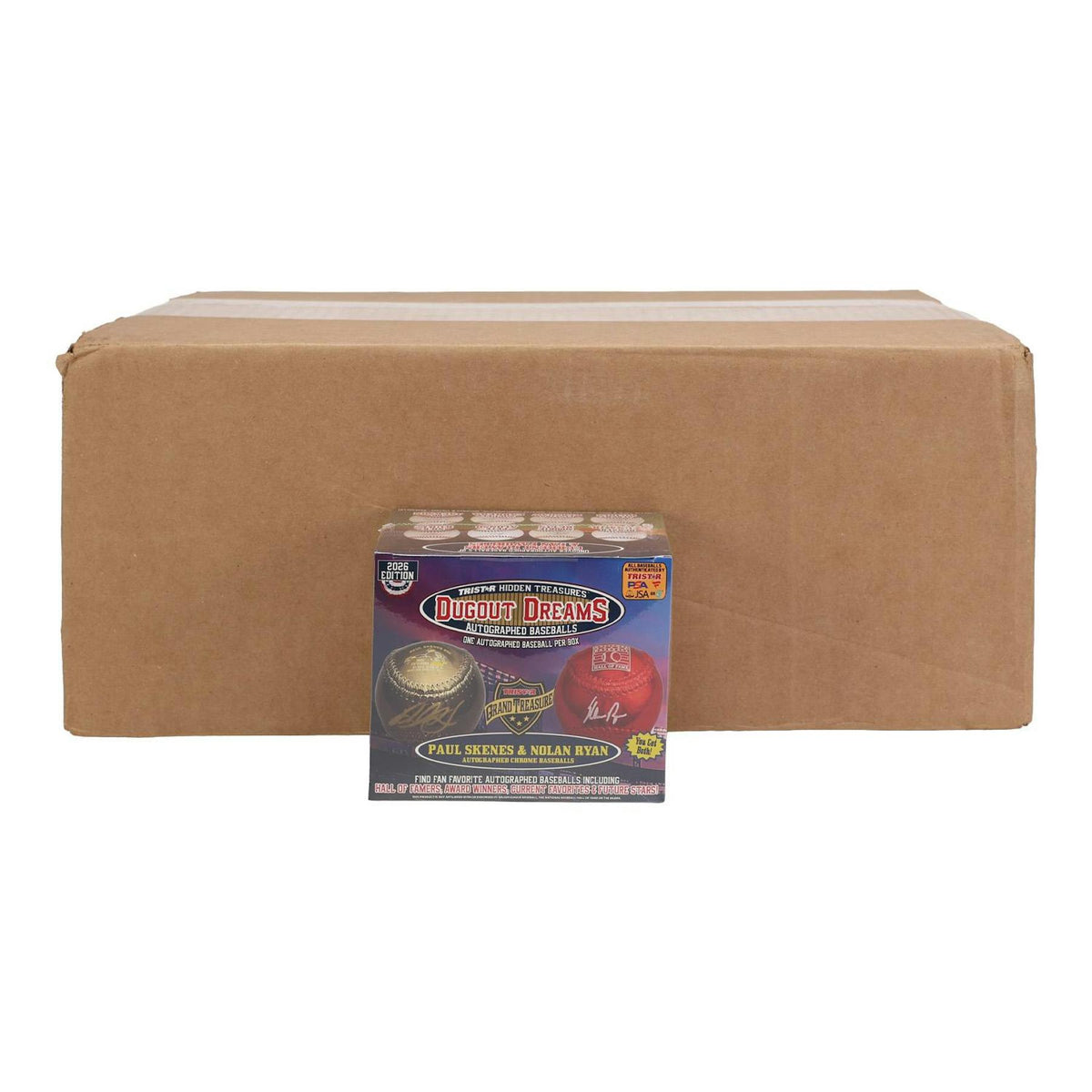 2026 TriStar Dugout Dreams Autographed Baseball 12-Box Case
