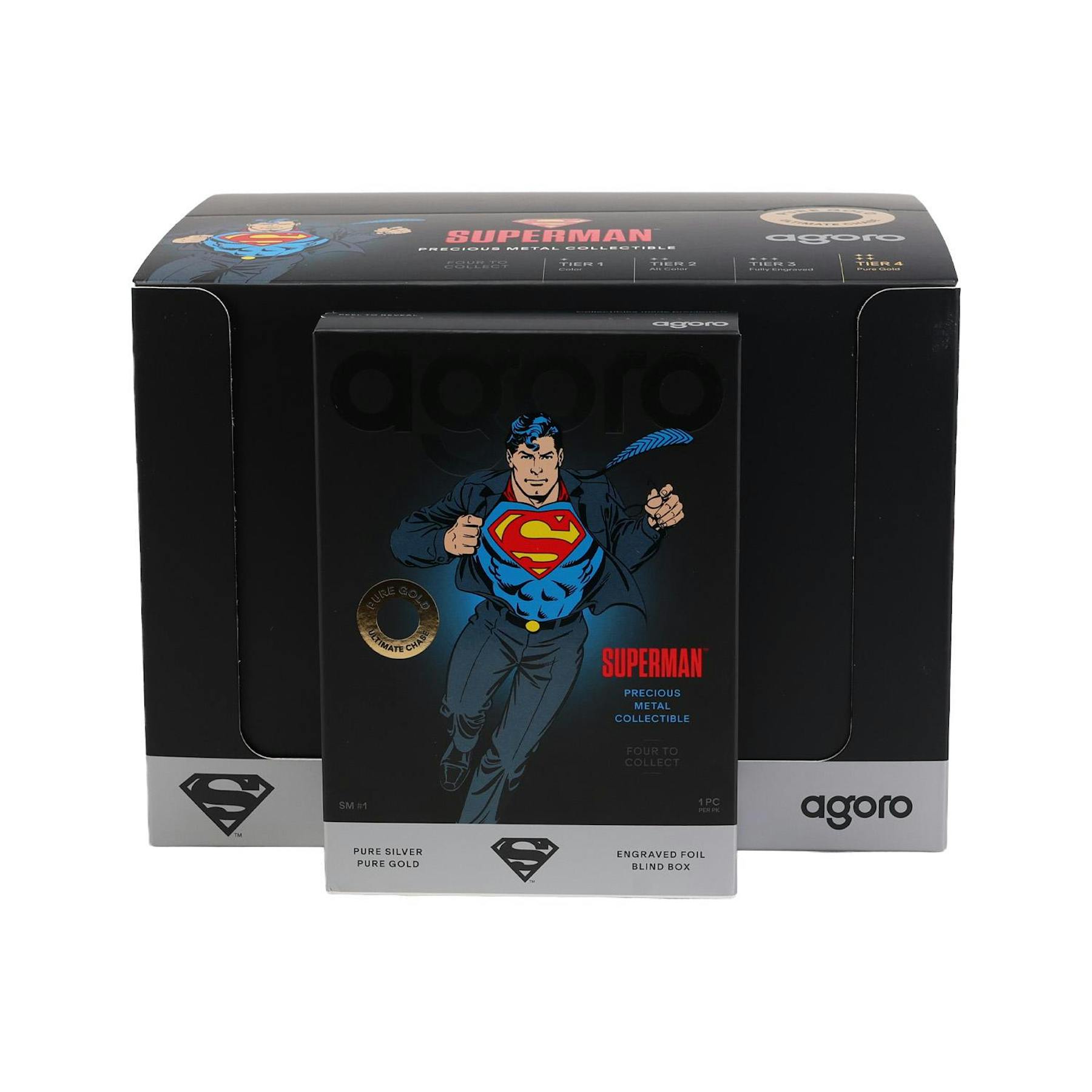 2026 Agoro DC Superman Foil Blind 10-Box Case
