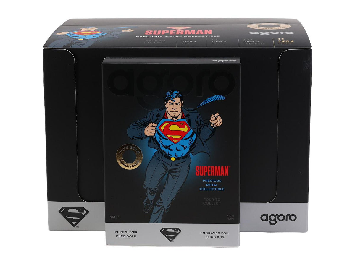 2026 Agoro DC Superman Foil Blind 10-Box Case