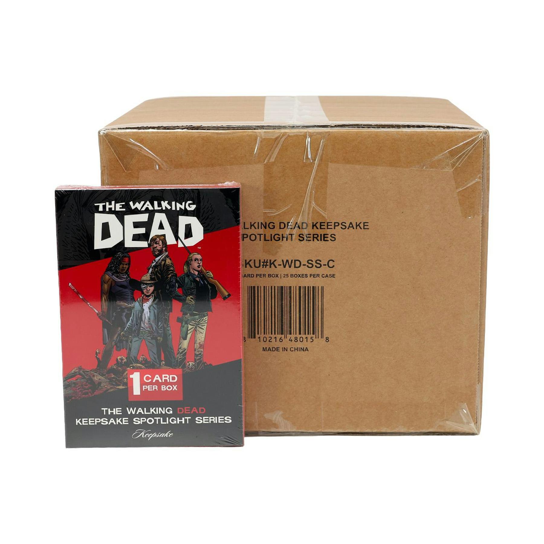 2026 Keepsake The Walking Dead 1st Edition Spotlight Series Hobby 25-Box Case