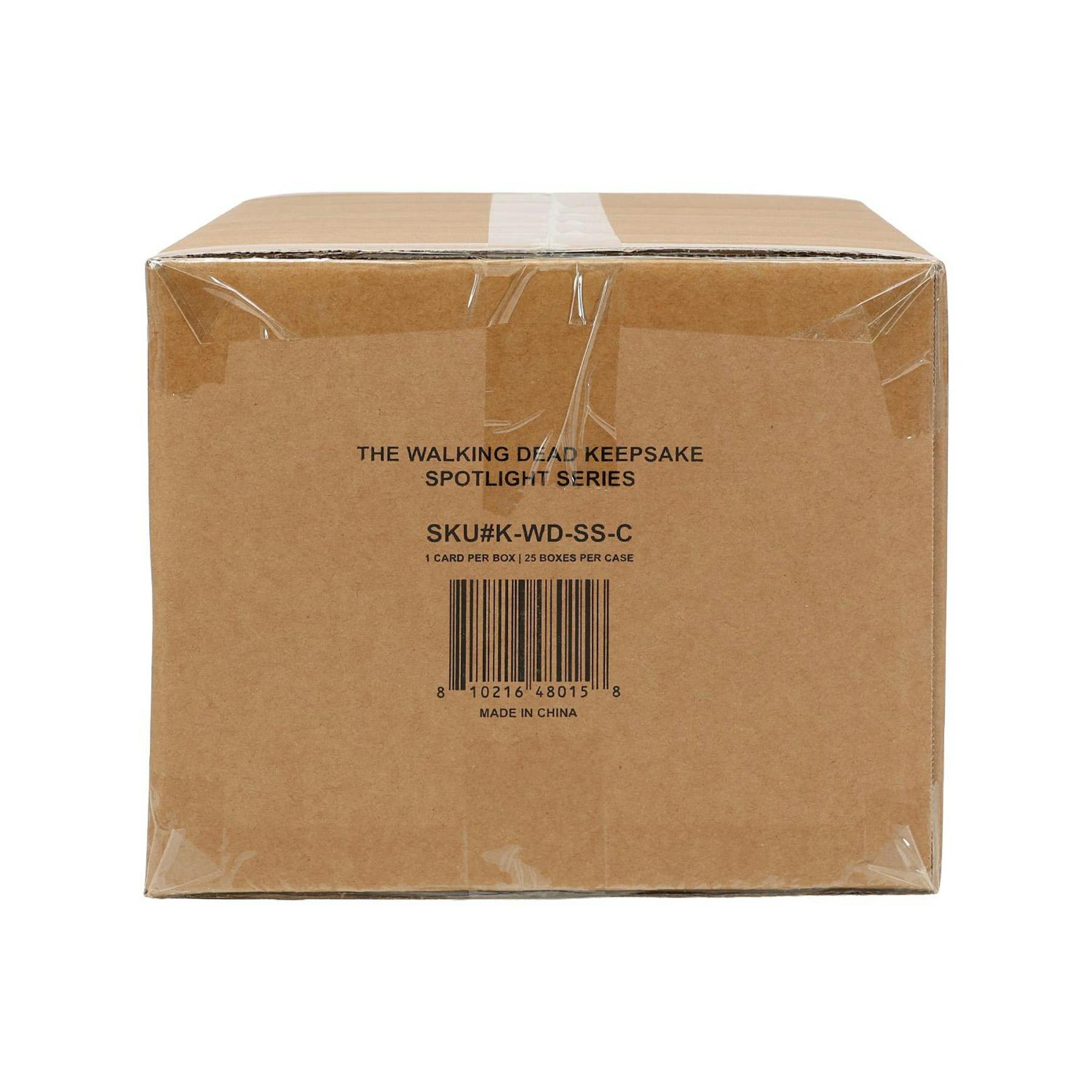 2026 Keepsake The Walking Dead 1st Edition Spotlight Series Hobby 25-Box Case