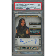 2021 Marvel Black Diamond #DPPK Pom Klementieff as Mantis Diamond Plate Auto PSA 7 (NM)