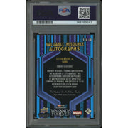 2024 Upper Deck Black Panther Wakanda Forever #VRALW Letitia Wright as Shuri Valuable Resource Auto PSA 7 (NM)