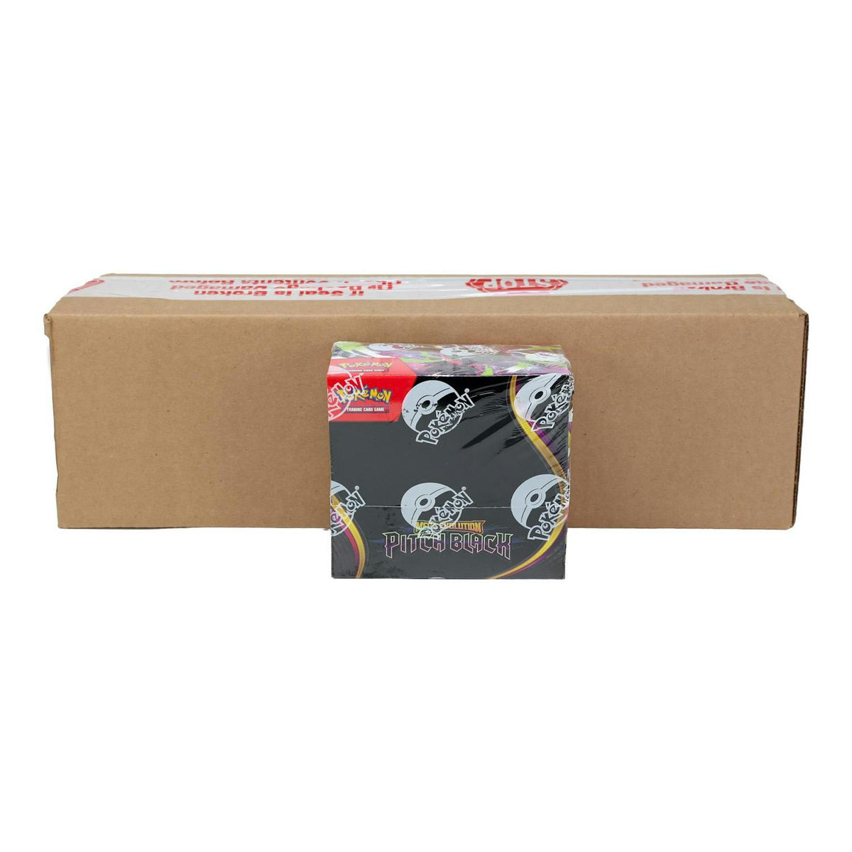 Pokemon Mega Evolution: Pitch Black Booster 6-Box Case