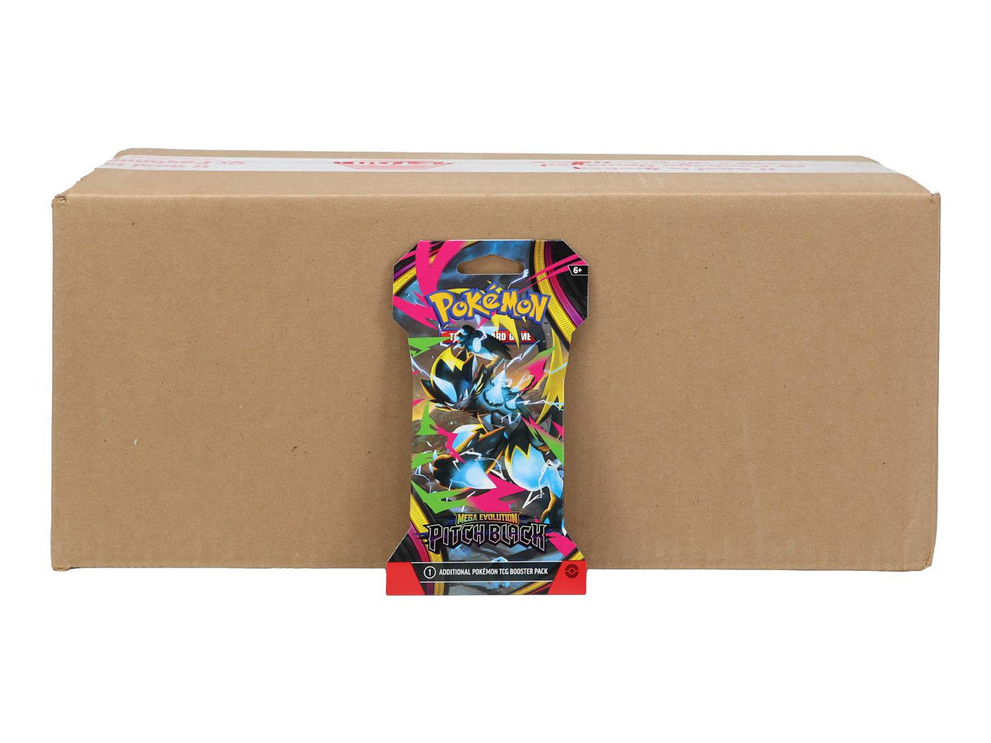 Pokemon Mega Evolution: Pitch Black Sleeved Booster 144-Pack Case
