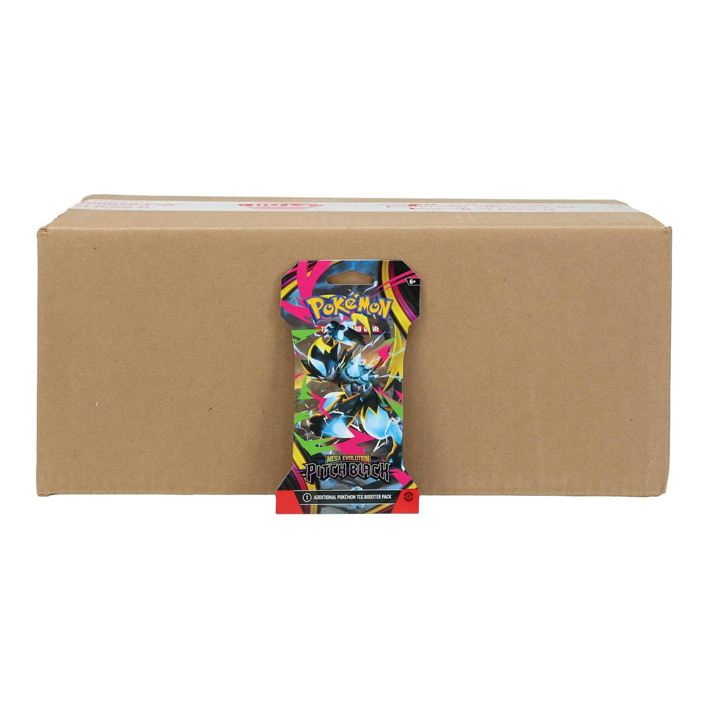 Pokemon Mega Evolution: Pitch Black Sleeved Booster 144-Pack Case