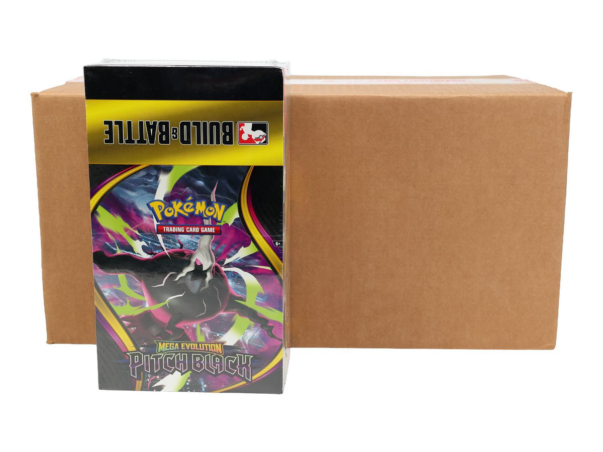 Pokemon Mega Evolution: Pitch Black Build & Battle 6-Box Case