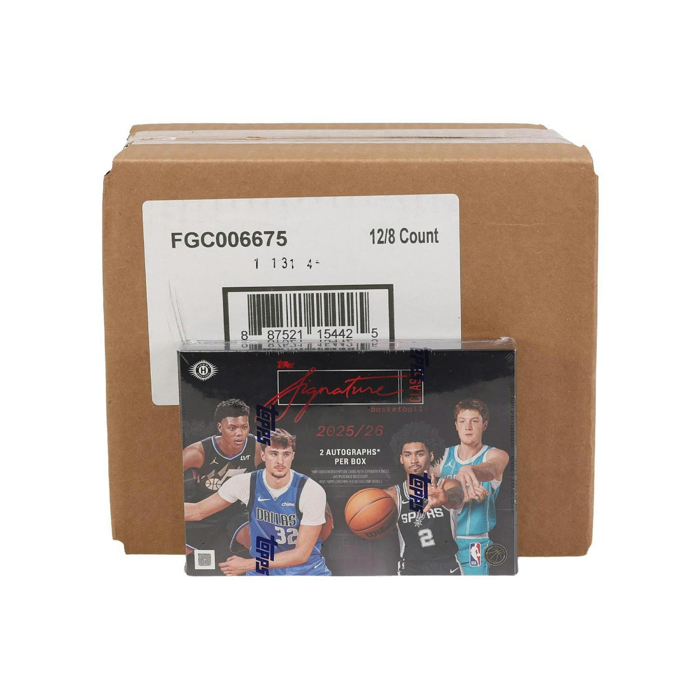 2025/26 Topps Signature Class Basketball Hobby 12-Box Case
