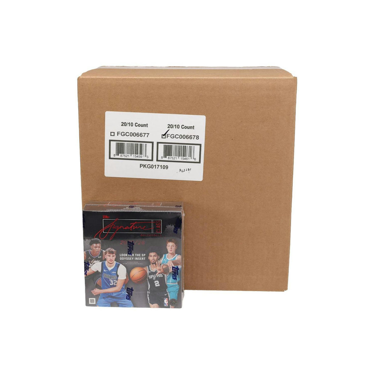 2025/26 Topps Signature Class Basketball Mega 20-Box Case