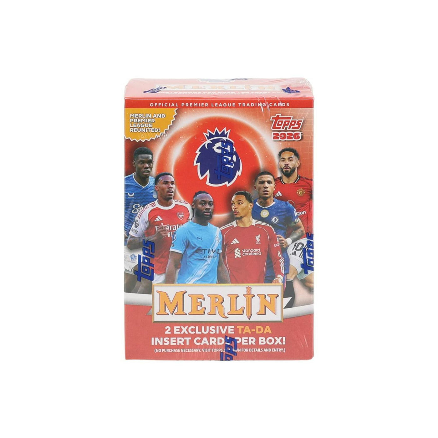 2025/26 Topps Merlin Premier League EPL Soccer Blaster 40-Box Case