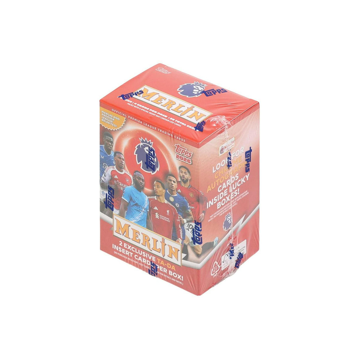 2025/26 Topps Merlin Premier League EPL Soccer Blaster 40-Box Case