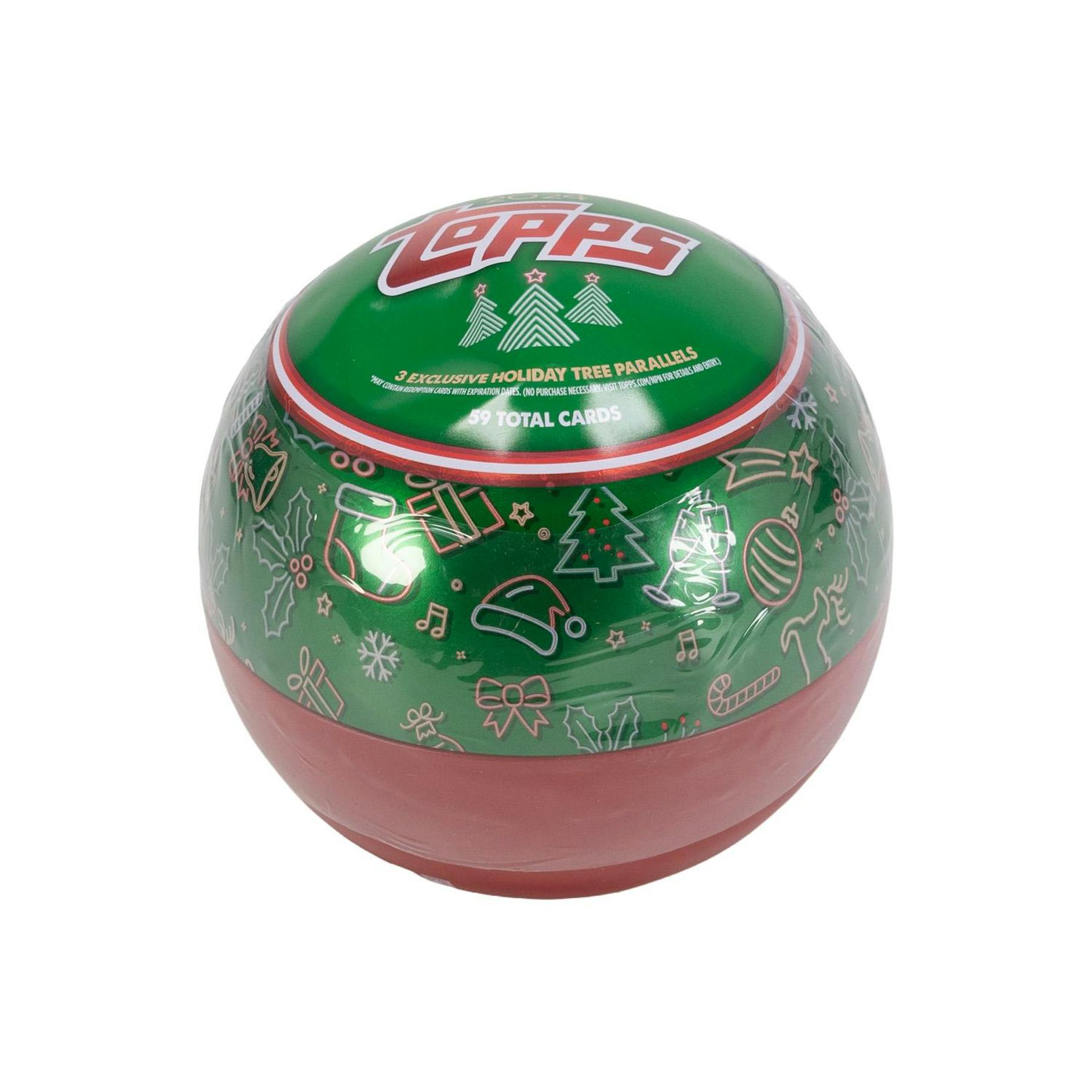 2024 Topps Holiday Baseball Tin (Slightly Damaged)