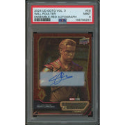 2024 Guardians of the Galaxy Vol. 3 #E8 Will Poulter as Adam Warlock Ensemble Red Auto #106/114 PSA 9 (MINT)