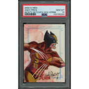 2009 Rittenhouse X-Men Archives Andy Price Wolverine SketchaFEX Sketch Card #1/1 PSA 10 (GEM MINT)