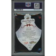 2023 Hawkeye #ADWSAC Alaqua Cox as Maya Lopez Adornments Wrapping Paper Die-Cut Light FX Auto #19/25 PSA 10